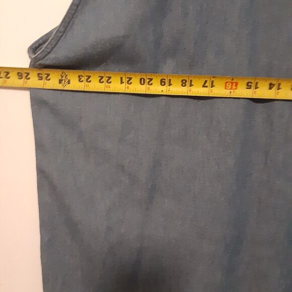 Florida Gators Adult Mens XL Blue Denim Sleevless Button Up Shirt NCAA - Picture 7 of 8